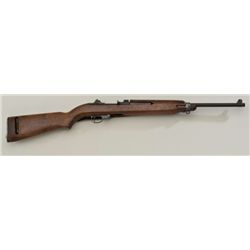 U.S. M1 carbine, receiver marked Saginaw  S’G’, .30 cal., 18” barrel marked Underwood  with flaming 