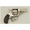Belgian Bull Dog style DA revolver with rare  marking “THE WESTERN BULL DOG” on top of  frame, .41 c