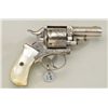 Period engraved DA revolver marked “WESTERN  BULL-DOG” on the top strap, .44 cal., 2-3/8”  barrel, n