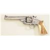 Image 2 : Smith & Wesson New Model No. 3 single action  revolver, .44 S&W cal., period target sights  and grip