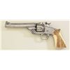 Image 3 : Smith & Wesson New Model No. 3 single action  revolver, .44 S&W cal., period target sights  and grip
