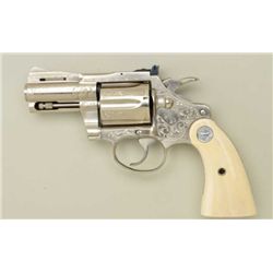 Colt Diamondback 38 Special caliber, 2”  barrel, double action revolver, fully and  finely engraved 