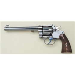 Beautiful Colt New Service flat top target  model DA revolver, .44 Russian cal., 7-1/2”  barrel, adj