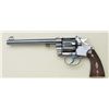 Beautiful Colt New Service flat top target  model DA revolver, .44 Russian cal., 7-1/2”  barrel, adj
