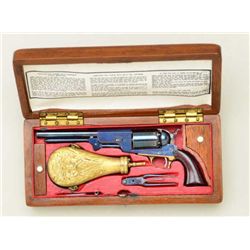 Miniature 1/3 scale Colt walker pistol by  Weston cased with accessories, in excellent  condition.  