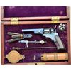 Miniature 1/3 scale Colt pocket Paterson  revolver by Weston cased with full access and  hand engrav