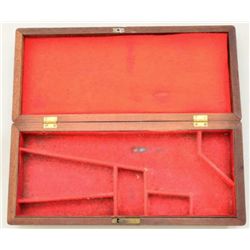 Original 1862 Police casing for 6-1/2” barrel  with partition style interior configured for  Thuer c