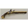 18th century English Flintlock pistol of  holster size signed “James Freeman, Londini”  on barrel an