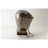Image 17 : European Great Helm with frog’s mouth style  front circa 1470 approximate. The helmet  shows early f