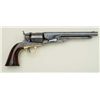 Colt 1860 Army 44 caliber percussion revolver  fully and finely factory open vine scroll  engraved w
