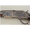 Image 2 : Winchester Model 1876 lever action rifle 50  express caliber fully and finely relief  factory engrav