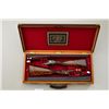 Pair of exhibition quality gold inlaid full  side lock double barrel S x S shotguns by  "John Wilkes