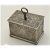 Royal quality valuables box probably German  circa 1625 to 1675 fully and finely chiseled  and engra