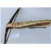 Image 1 : Saxon crossbow with carved bone inlay circa  1580-1650. The iron bow measures 21 1/2"  across and re