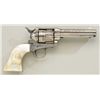 Image 3 : Colt single-action Army revolver original  period scroll engraved in 44-40 caliber with  period etch