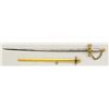 Image 2 : High grade presentation U.S. Militia  Officer’s sword with scabbard inscribed, “A  token of respect 
