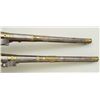 Image 12 : Pair of elaborate silver mounted Flintlock  pistols signed “Fatou a Paris” made for  eastern trade. 