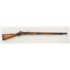 Image 1 : Rustic musket converted to percussion, .54  cal., 37” barrel, full stock, iron mountings  and ramrod