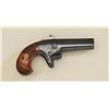 Image 2 : Colt Second Model derringer, .41 cal., 2-1/2”  barrel, quality re-blue finish, checkered  wood grips