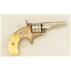 Image 4 : Colt Open Top Pocket Model spur trigger  revolver, period engraved, .22 cal., 2-3/8”  barrel, nickel