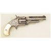 Image 5 : Smith & Wesson Model 1-1/2 Second Issue spur  trigger revolver, period engraved, .32 cal.,  3-1/2” b