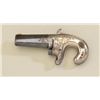 Image 1 : Period engraved Moore’s Patent No. 1  derringer, .38 cal., 2-1/2” barrel, blue  finish to barrel and