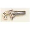 Image 2 : Period engraved Moore’s Patent No. 1  derringer, .38 cal., 2-1/2” barrel, blue  finish to barrel and