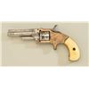 Image 1 : Period engraved Standard XXX tip-up spur  trigger revolver by Marlin, .30 cal., 3”  barrel, nickel f