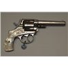 Image 2 : Period engraved large frame DA revolver  marked “AMERICAN BULL DOG” on top of frame,  .44 cal., 4-1/