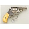 Image 2 : Extensively period engraved DA revolver, .44  cal., 2-1/2” barrel, nickel finish, ivory  grips, Belg