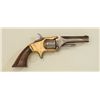 Image 4 : American Standard Tool Co. tip-up 7 shot spur  trigger revolver, brass frame, wood grips,  #NVSN.  T