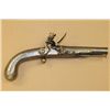 Image 4 : Scottish pocket size all metal Flintlock  Highland style pistol with lobe butt and ball  trigger sig