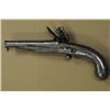 Image 7 : Scottish pocket size all metal Flintlock  Highland style pistol with lobe butt and ball  trigger sig