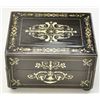 Image 4 : 16th to 17th century Italian jewel chest or  valuables box with finely carved and inlayed  bone into