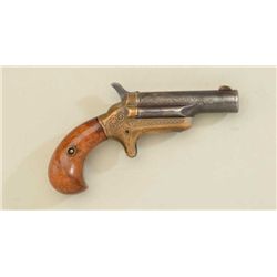 Colt Third Model Derringer, .41 cal., 2-1/2”  barrel, blue finish, brass frame, older but  modern sc