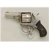 Image 2 : Forehand and Wadsworth DA revolver, .32 cal.,  2-1/2” barrel, nickel finish, dog head maker  mark on