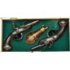Image 10 : Cased pair of diminutive Flintlock pistols  signed “Perronne Fils” and “a Avignon” (circa  1790-1810