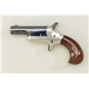 Colt No. 3 Derringer 41 caliber rim fire,  blue and nickel finish, varnished wood grips,  serial #42