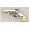 Image 2 : Colt #3 .41 caliber rimfire derringer 5th  variation, nickel plated with factory pearl  grips and Br