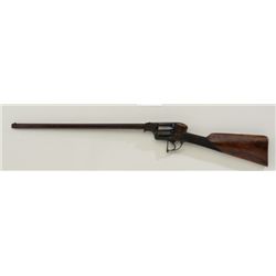 Cased Deane Adams & Deane DA percussion  revolving carbine patent #7507R in approx 50  cal with 5 sh