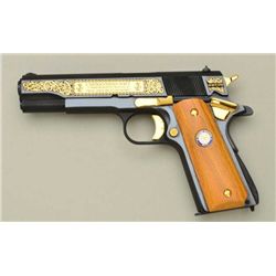Auto Ordinance United States Navy  Commemorative Model 1911A1 semi-auto pistol,  .45 cal., 5” barrel