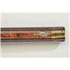 Image 7 : American swivel breech Kentucky style rifle  with German silver inlays and barrels signed  "B.W." on