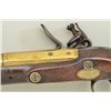 Image 11 : English Flintlock pistol by “Ketland” showing  brass barrel and lock plate circa about  1800.  The p