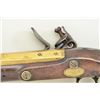 Image 12 : English Flintlock pistol by “Ketland” showing  brass barrel and lock plate circa about  1800.  The p