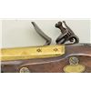 Image 7 : English Flintlock pistol by “Ketland” showing  brass barrel and lock plate circa about  1800.  The p