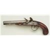 Image 2 : Double barrel Flintlock pistol signed “Walls”  on both locks with no location and no  visible proofs