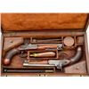 Image 4 : Pair of high quality percussion Officer’s  type pistols signed J. Manton & Sons, London.  In their o
