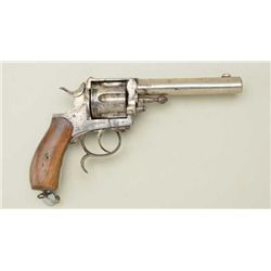 Unusual large frame DA Belgian Bull Dog type  DA revolver marked “FRONTIER BULLDOG” on the  top stra