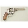 Image 1 : Unusual large frame DA Belgian Bull Dog type  DA revolver marked “FRONTIER BULLDOG” on the  top stra