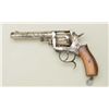 Image 2 : Unusual large frame DA Belgian Bull Dog type  DA revolver marked “FRONTIER BULLDOG” on the  top stra